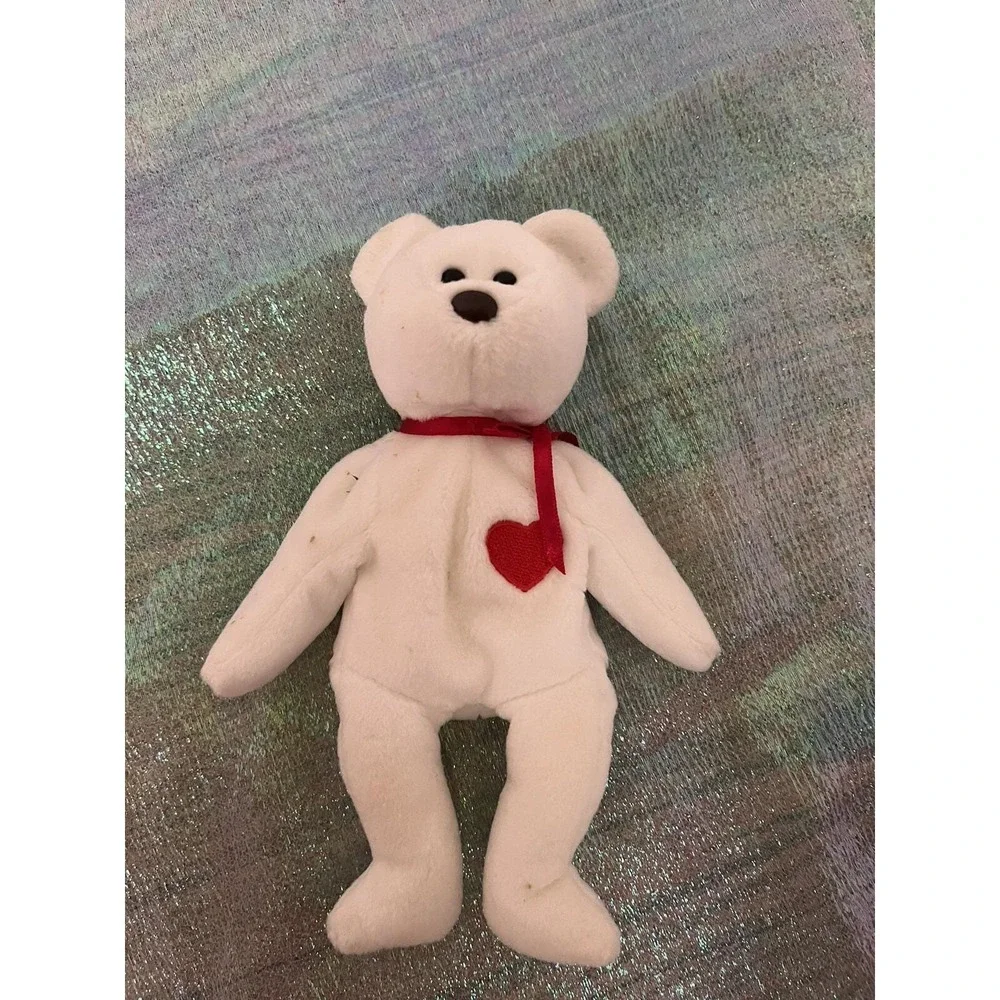 2 BEANIE BABIES‎ Valentino 1993 and Valentina 1999